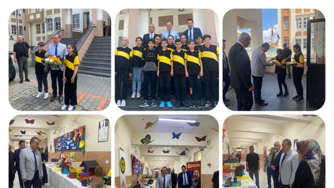 Melikgazi Kaymakamı Sayın Bülent KARACAN ve İlçe Milli Eğitim Müdürümüz Sayın Hacı KAYA okulumuzu ziyaret ettiler.