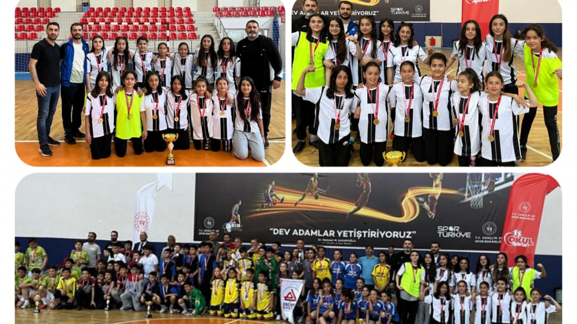 Küçük Kızlar Futsal Takımımız İl 1.si oldu